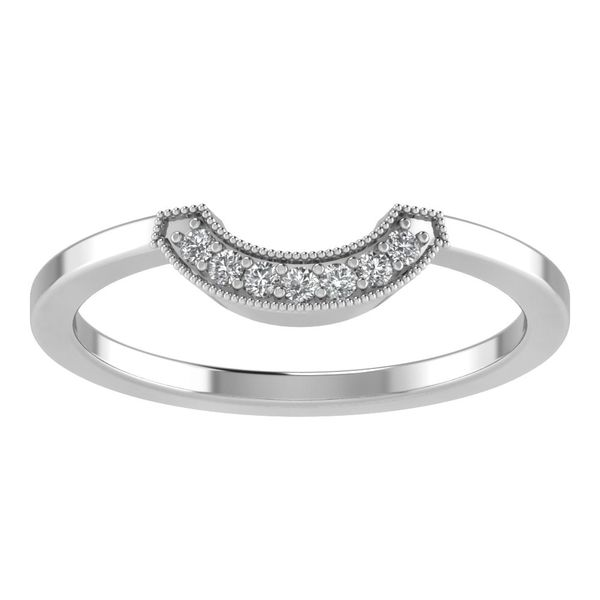 Diamond Contour Wedding Band by True Romance Mitchell's Jewelry Norman, OK