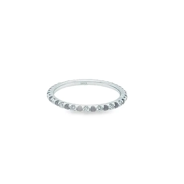 Garnet and Diamond Band Mitchell's Jewelry Norman, OK
