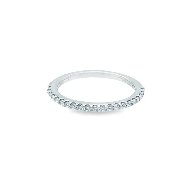 Platinum and Diamond Wedding Band Mitchell's Jewelry Norman, OK