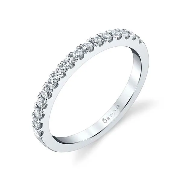 Sylvie Collection Classic Diamond Wedding Band Mitchell's Jewelry Norman, OK