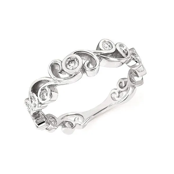 Patterned Diamond Band Mitchell's Jewelry Norman, OK