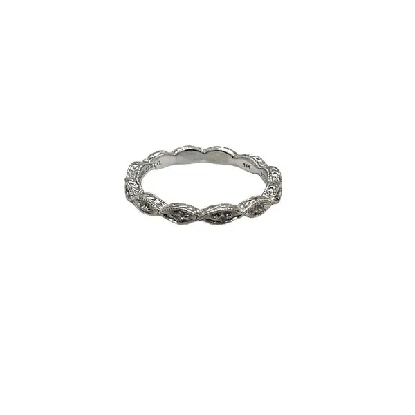 White Gold Diamond Band Mitchell's Jewelry Norman, OK