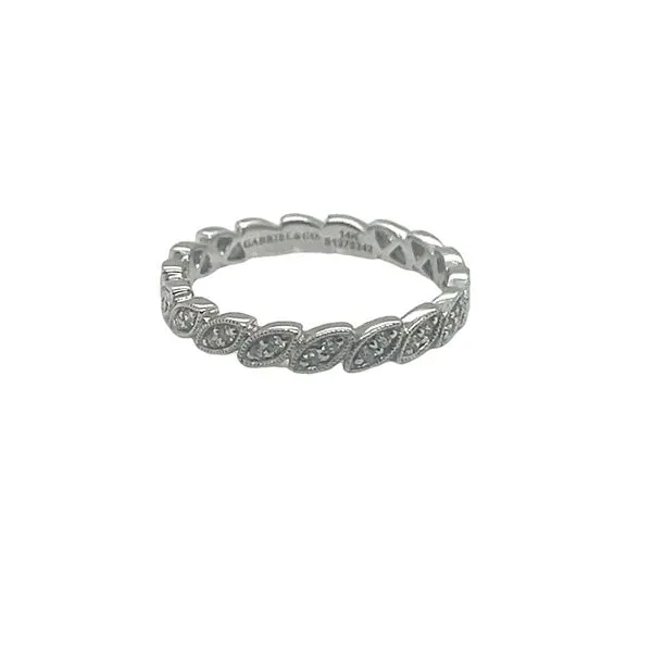 White Gold Diamond Band Mitchell's Jewelry Norman, OK