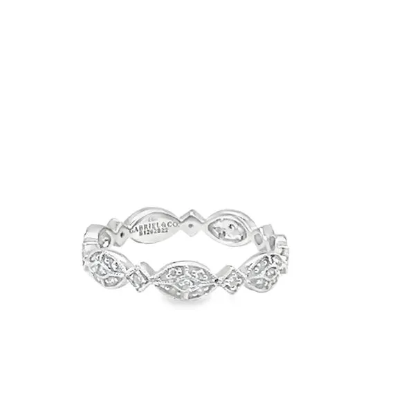 White Gold Diamond Band Mitchell's Jewelry Norman, OK