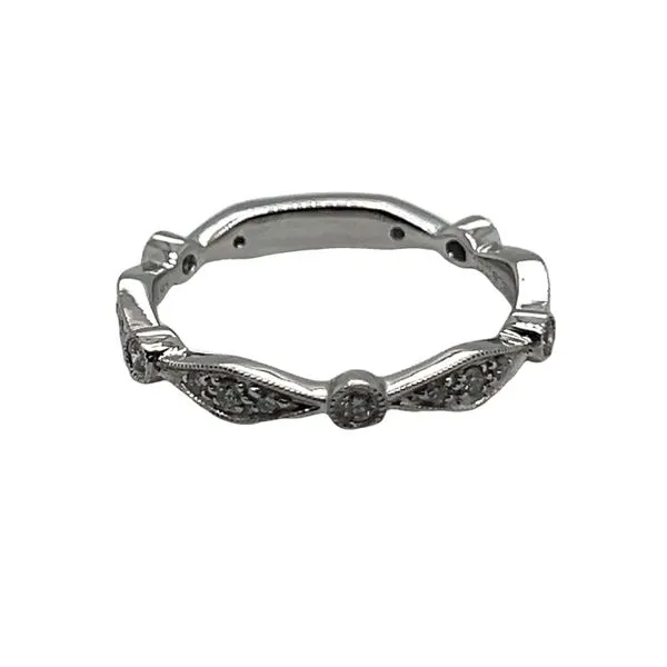 White Gold Diamond Band Mitchell's Jewelry Norman, OK