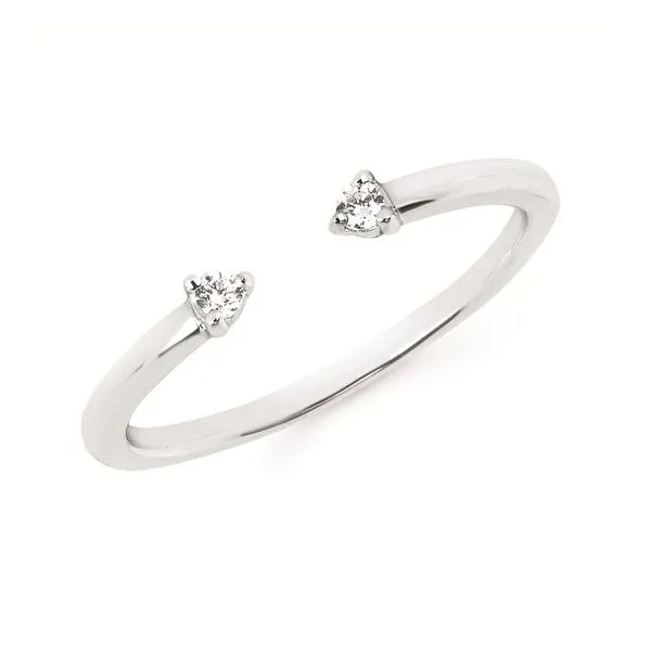 Open Shank Diamond Wedding Band Mitchell's Jewelry Norman, OK
