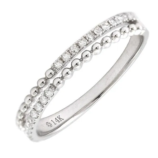 Diamond Stackable Band Mitchell's Jewelry Norman, OK