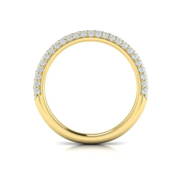 Diamond Pave Wedding Band Mitchell's Jewelry Norman, OK