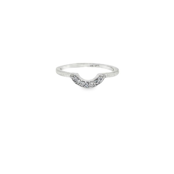 Diamond Contour Wedding Band Mitchell's Jewelry Norman, OK