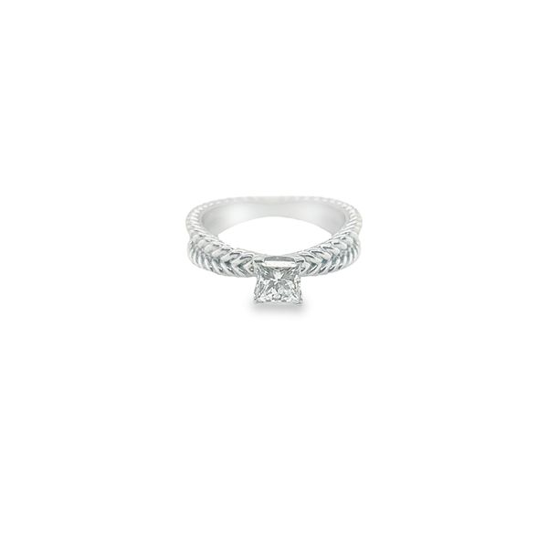 White Gold Diamond Ring Mitchell's Jewelry Norman, OK