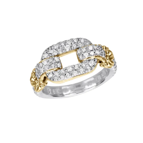 Diamond Link Ring by Vahan Mitchell's Jewelry Norman, OK