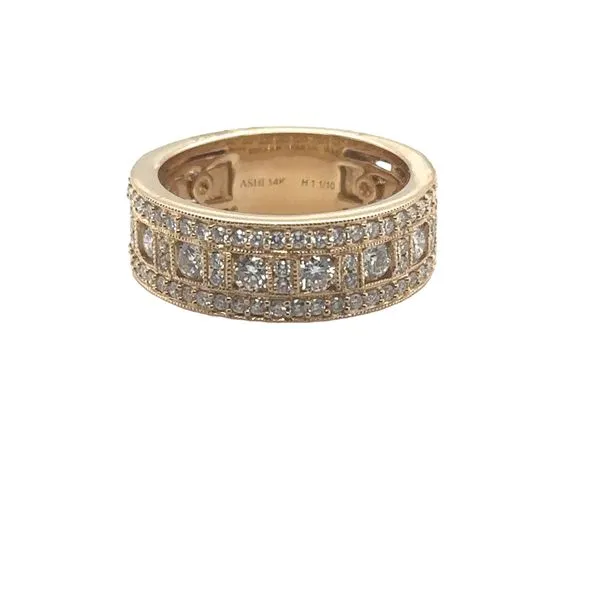 Yellow Gold Diamond Ring Mitchell's Jewelry Norman, OK