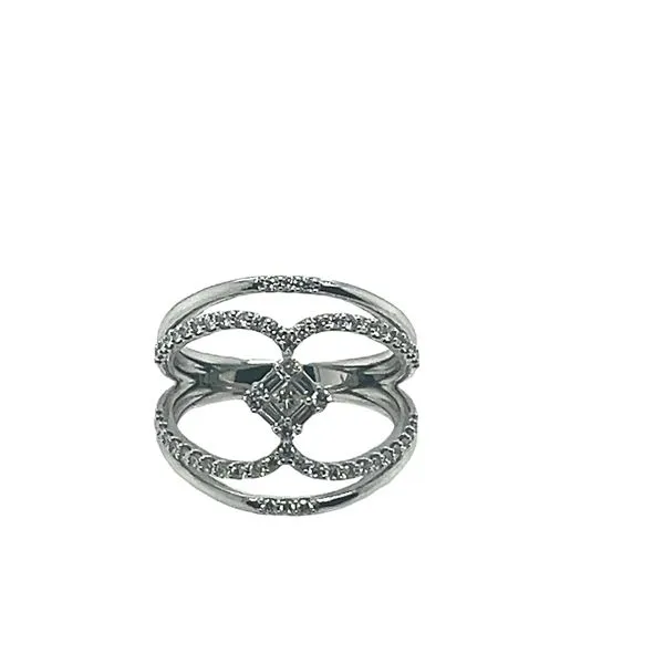 White Gold Diamond Ring Mitchell's Jewelry Norman, OK