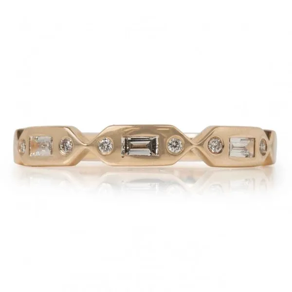 Alternating Baguette And Diamond Band Mitchell's Jewelry Norman, OK