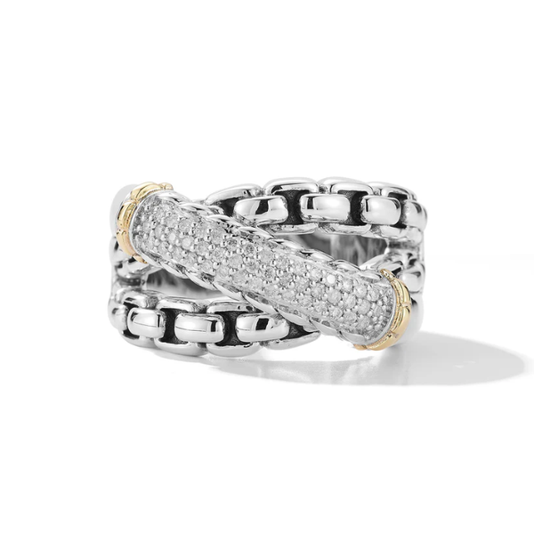 Crossover Diamond Ring By Jai Mitchell's Jewelry Norman, OK