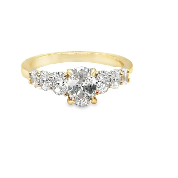 Oval Diamond Engagement Ring Mitchell's Jewelry Norman, OK