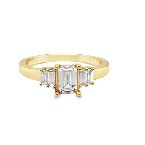 Three-Stone Engagement Ring Mitchell's Jewelry Norman, OK