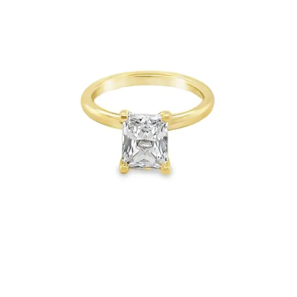Radiant Engagement Ring Mitchell's Jewelry Norman, OK