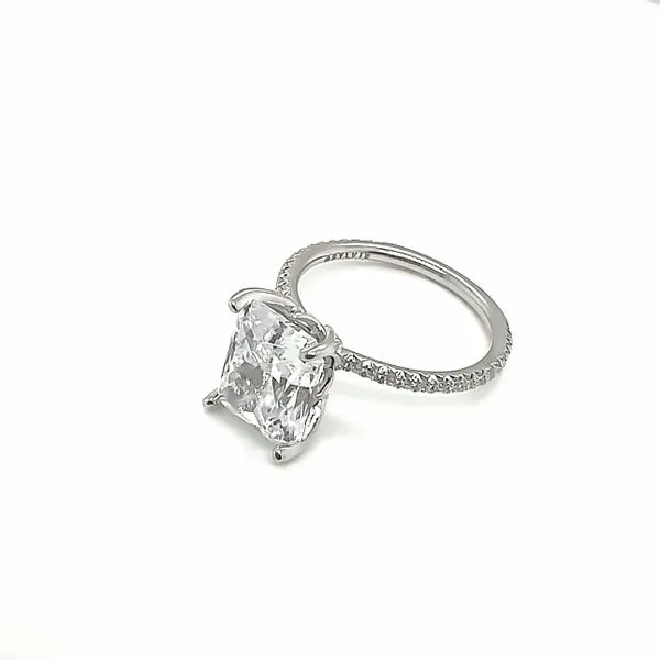 Radiant Semi-Mount Engagement Ring Mitchell's Jewelry Norman, OK