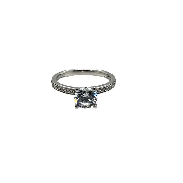 White Gold Diamond Semi Mount Mitchell's Jewelry Norman, OK