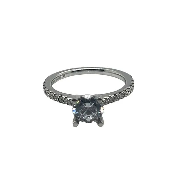 White Gold Diamond Semi Mount Mitchell's Jewelry Norman, OK