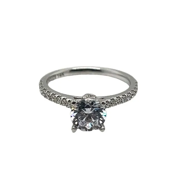 White Gold Diamond Semi Mount Mitchell's Jewelry Norman, OK