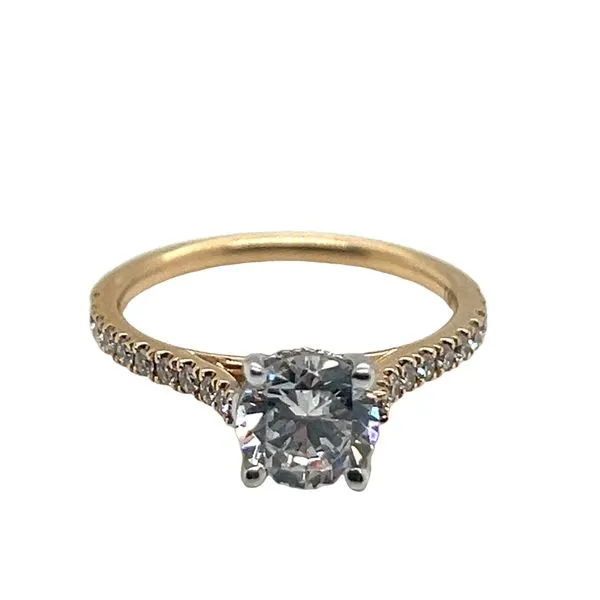 Yellow Gold Diamond Semi Mount Ring Mitchell's Jewelry Norman, OK