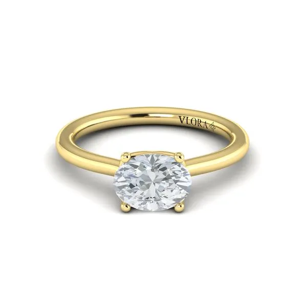 Yellow Gold Solitaire Engagement Ring Mitchell's Jewelry Norman, OK