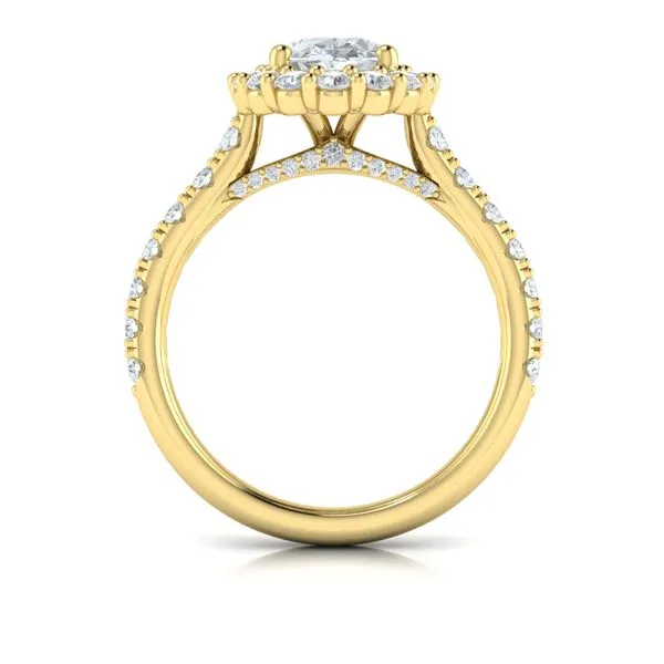 Yellow Gold Diamond Engagement Ring Mitchell's Jewelry Norman, OK