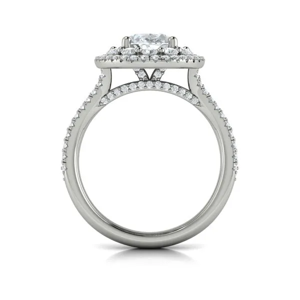 White Gold Diamond Semi Mount Mitchell's Jewelry Norman, OK