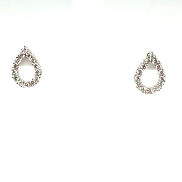 Diamond Teardrop Earrings by Wilkerson Mitchell's Jewelry Norman, OK