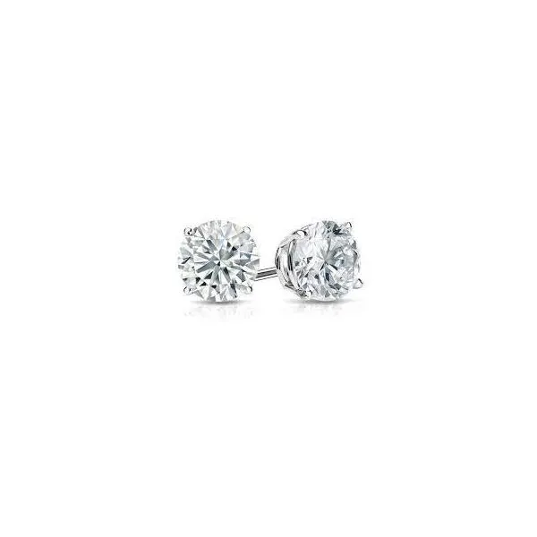 Diamond Stud Earrings by IDD Mitchell's Jewelry Norman, OK