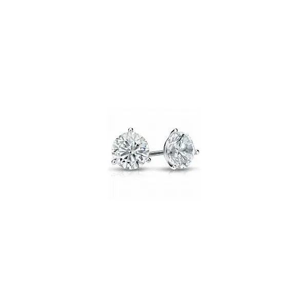 Diamond  Stud Earrings Mitchell's Jewelry Norman, OK