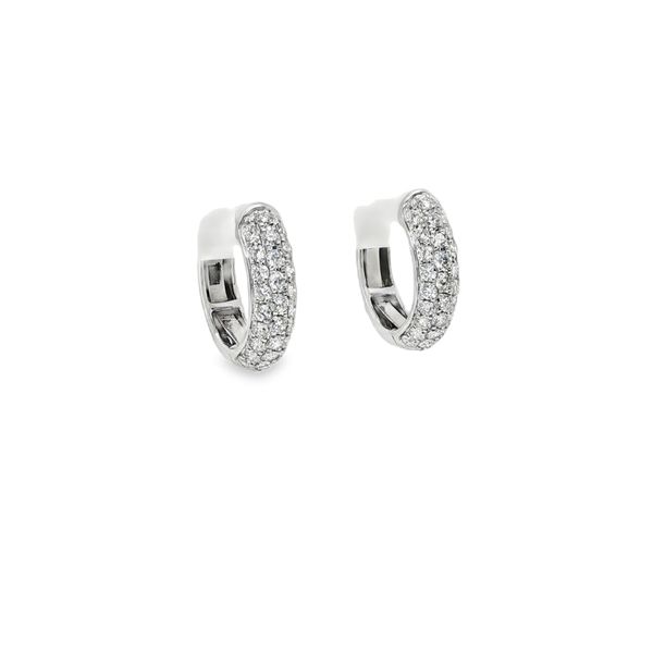 Diamond Hoop Earrings Mitchell's Jewelry Norman, OK
