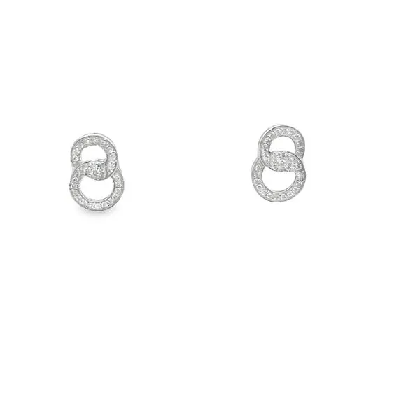 Double Circle Earrings Mitchell's Jewelry Norman, OK