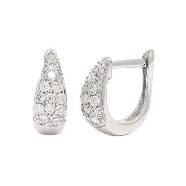 Diamond Hoop Earrings Mitchell's Jewelry Norman, OK
