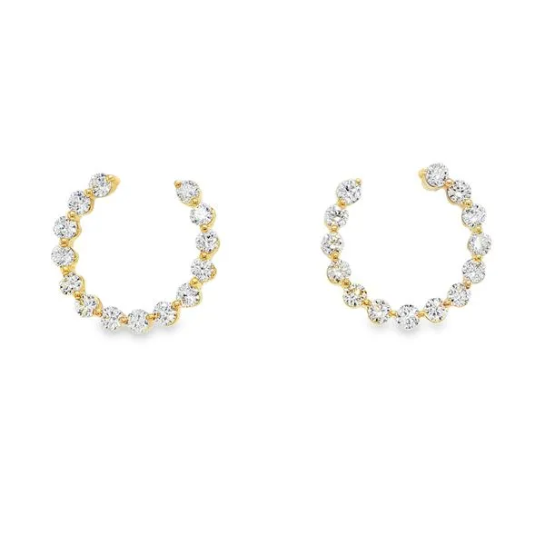 Diamond Hoop Earrings Mitchell's Jewelry Norman, OK