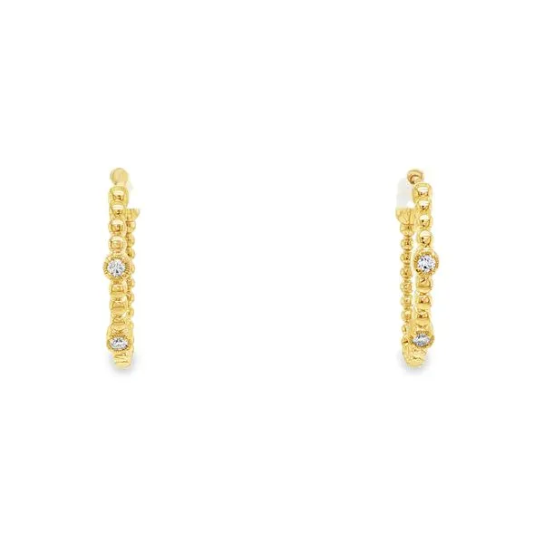 Diamond Hoop Earrings Mitchell's Jewelry Norman, OK