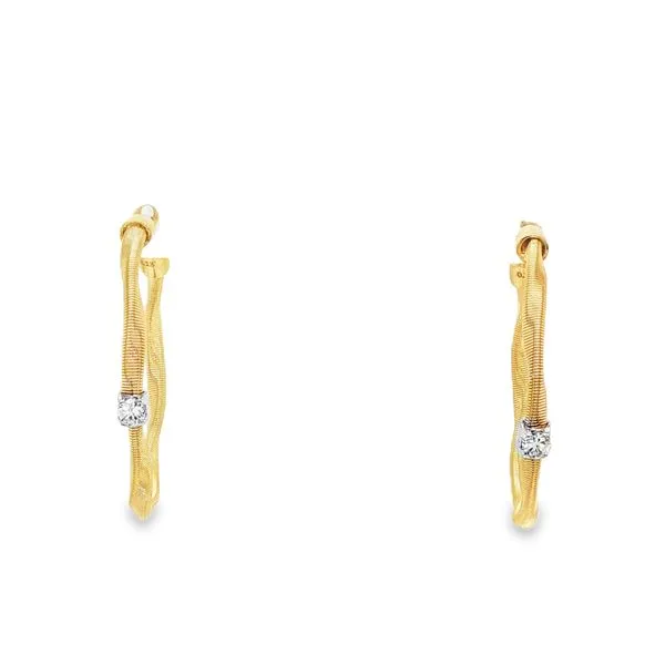 Diamond Hoop Earrings Mitchell's Jewelry Norman, OK