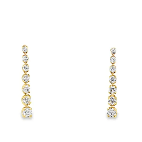 Diamond Drop Earrings Mitchell's Jewelry Norman, OK