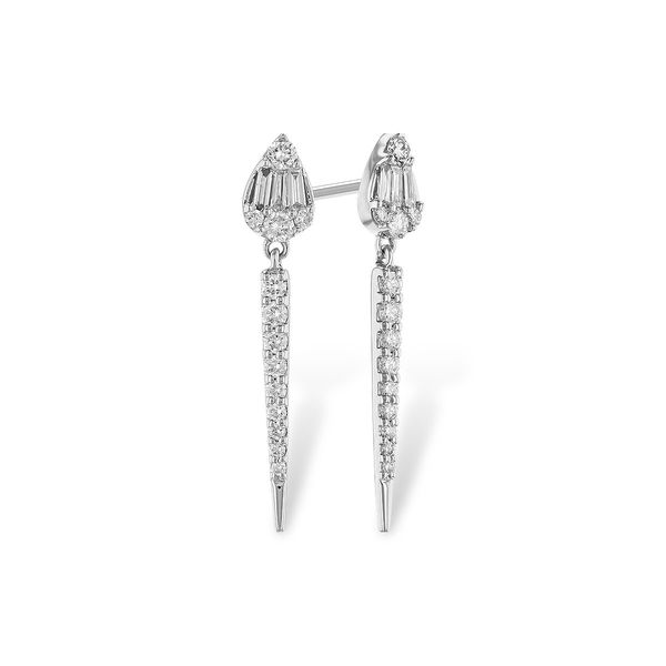Diamond Dangle Earrings Mitchell's Jewelry Norman, OK