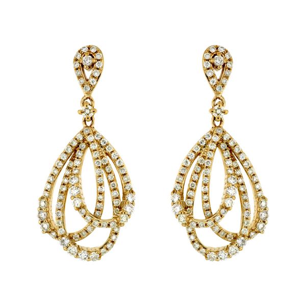 Diamond Drop Earrings Mitchell's Jewelry Norman, OK