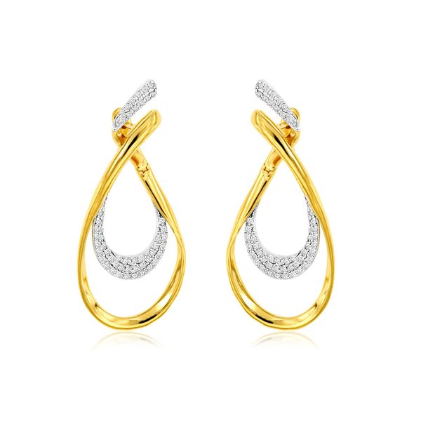 Diamond Drop Earrings Mitchell's Jewelry Norman, OK