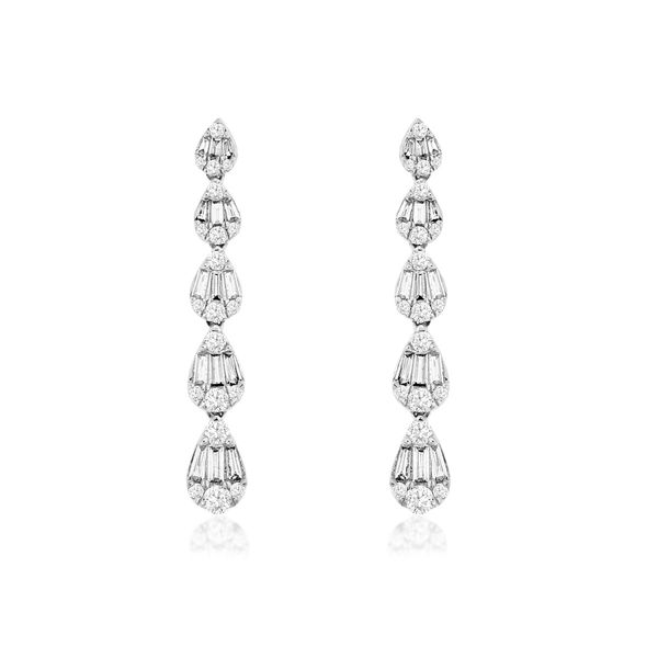 Diamond Drop Earrings Mitchell's Jewelry Norman, OK