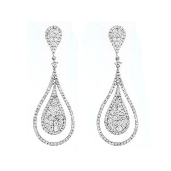 Diamond Drop Earrings Mitchell's Jewelry Norman, OK