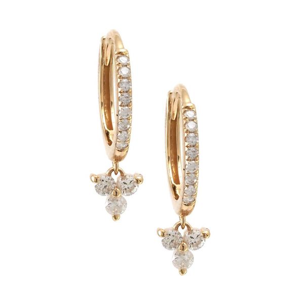 Diamond Huggie Earrings Mitchell's Jewelry Norman, OK