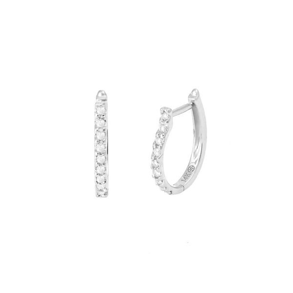 Diamond Huggie Earrings Mitchell's Jewelry Norman, OK
