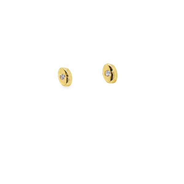 Diamond Oval Stud Earrings Mitchell's Jewelry Norman, OK