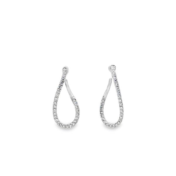 Diamond Hoop Earrings Mitchell's Jewelry Norman, OK