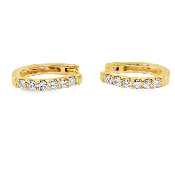 Diamond Hoop Earrings Mitchell's Jewelry Norman, OK
